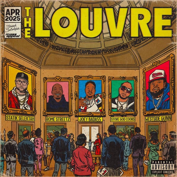 The Louvre cover