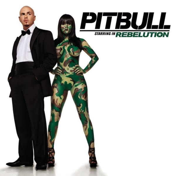 Pitbull Starring In Rebelution cover