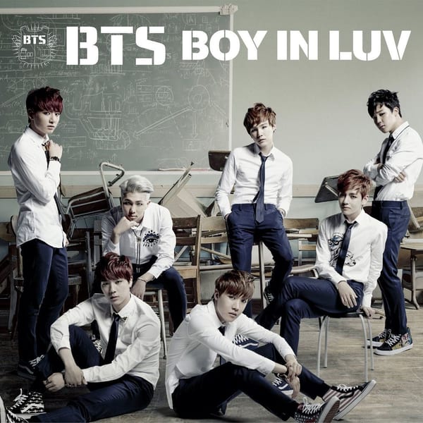 BOY IN LUV -Japanese Ver.- album cover