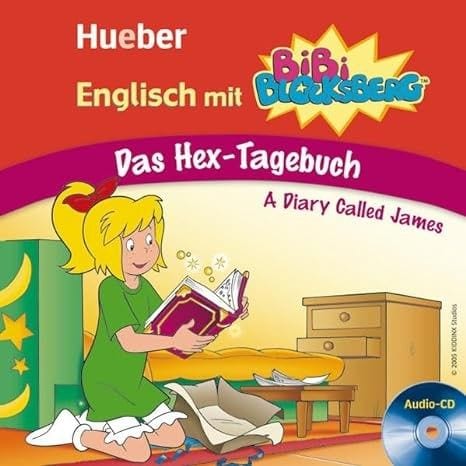 Englisch mit BiBi BLOCKSBERG: Das Hex-Tagebuch - A Diary Called James cover