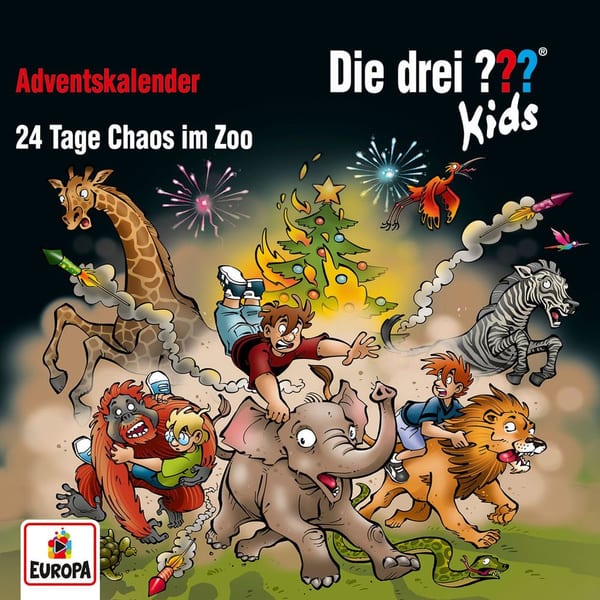Adventskalender: 24 Tage Chaos im Zoo cover