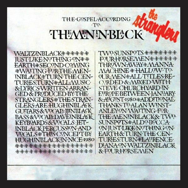 The Gospel According to the Meninblack cover