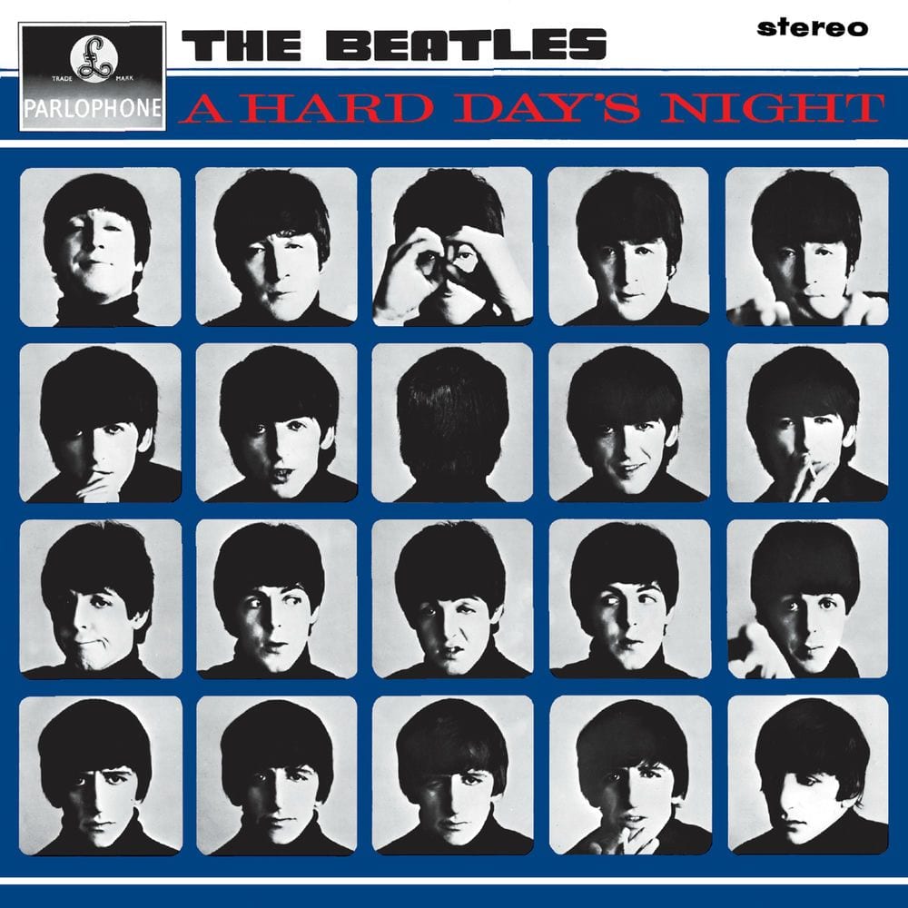 A Hard Day's Night album cover artwork