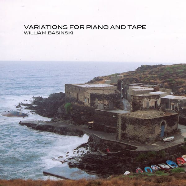 Variations for Piano & Tape cover