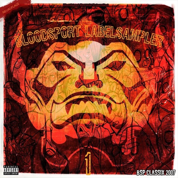 Bloodsport Labelsampler 1 album cover