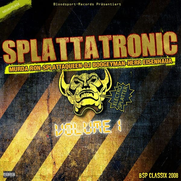 Splattatronic, Volume 1 album cover