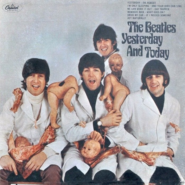 Yesterday… and Today album cover artwork