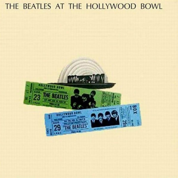 The Beatles at the Hollywood Bowl cover