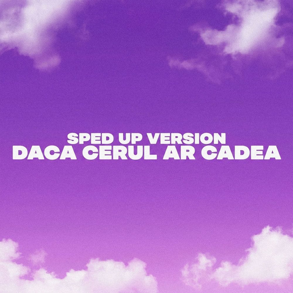 Daca cerul ar cadea (Speed Up Version) cover