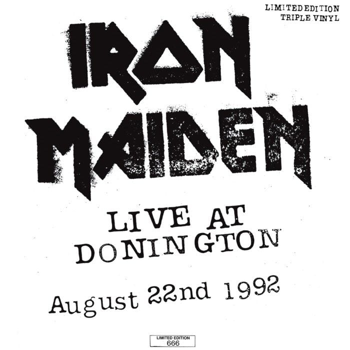 Live at Donington: August 22nd 1992 cover