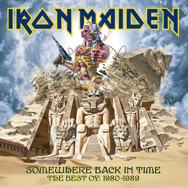 Somewhere Back in Time: The Best of 1980-1989 cover