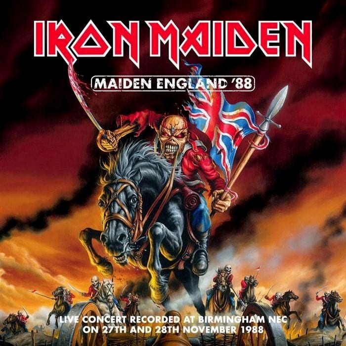 Maiden England '88 cover