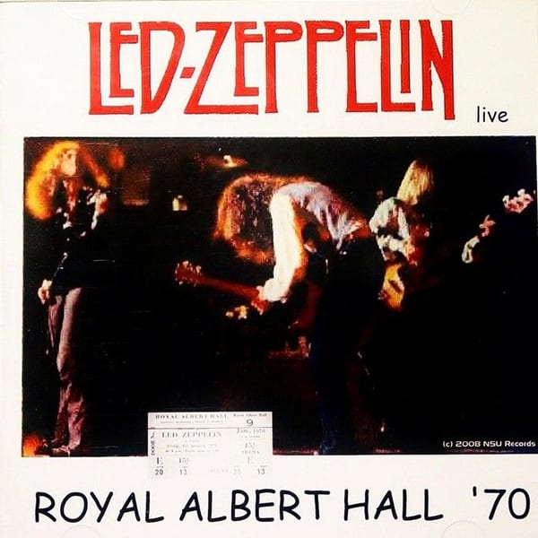 Live at the Royal Albert Hall 1970 cover