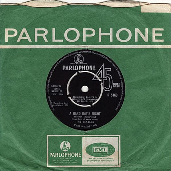 A Hard Day's Night / Things We Said Today cover