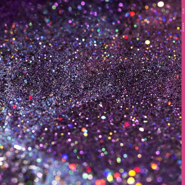 Glitter cover