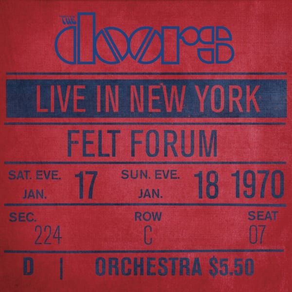 Live in New York cover
