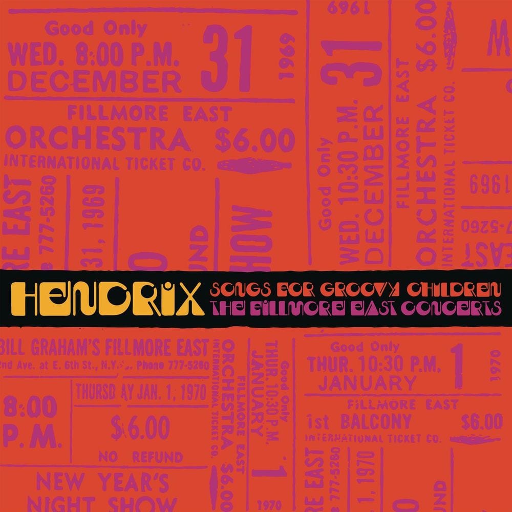 Songs For Groovy Children: The Fillmore East Concerts cover