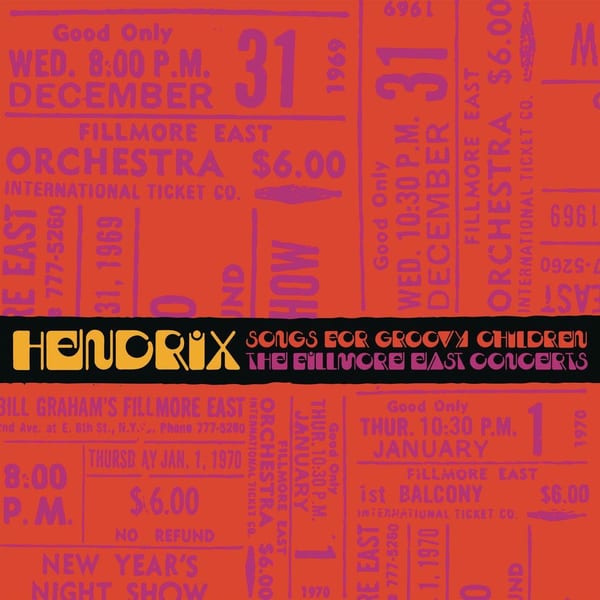 Songs For Groovy Children: The Fillmore East Concerts cover
