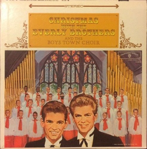 Christmas With The Everly Brothers & the Boys Town Choir cover