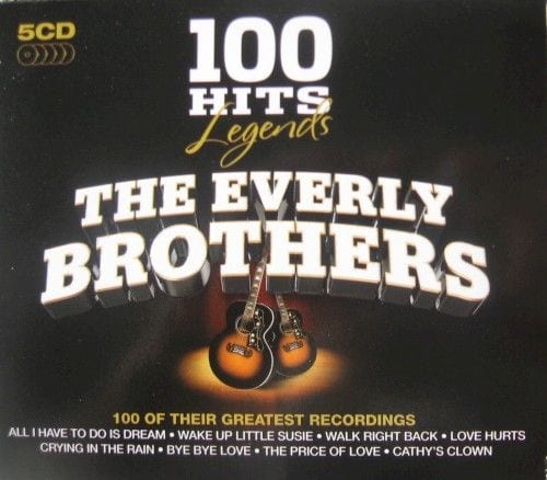 100 Hits Legends: The Everly Brothers album cover