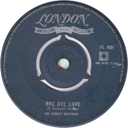 Bye Bye Love / I Wonder If I Care As Much cover