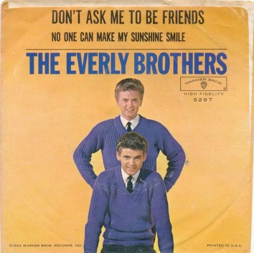 No One Can Make My Sunshine Smile / Don’t Ask Me to Be Friends cover