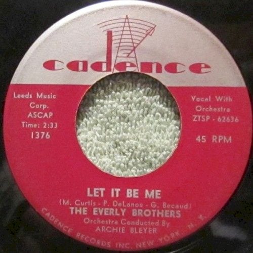 Let It Be Me / Since You Broke My Heart cover