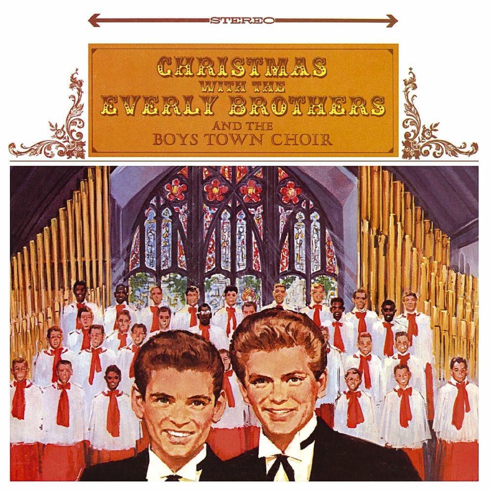 Christmas with The Everly Brothers and the Boys Town Choir cover