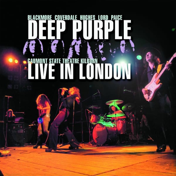 Live in London cover