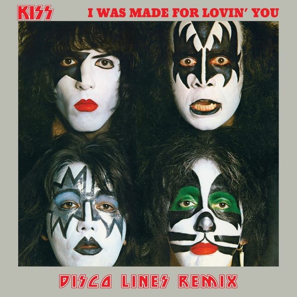I Was Made For Lovin’ You (Disco Lines Remix) cover