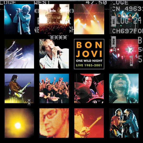 One Wild Night: Live 1985-2001 cover