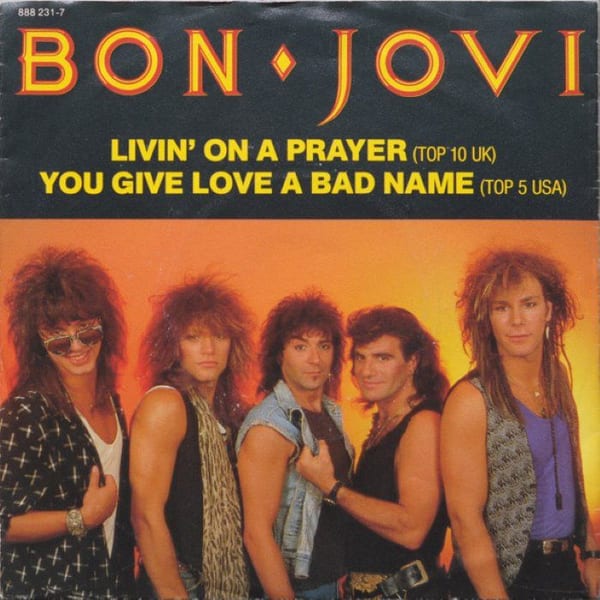 Livin' on a Prayer / You Give Love a Bad Name cover