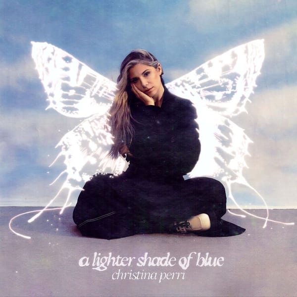 a lighter shade of blue cover