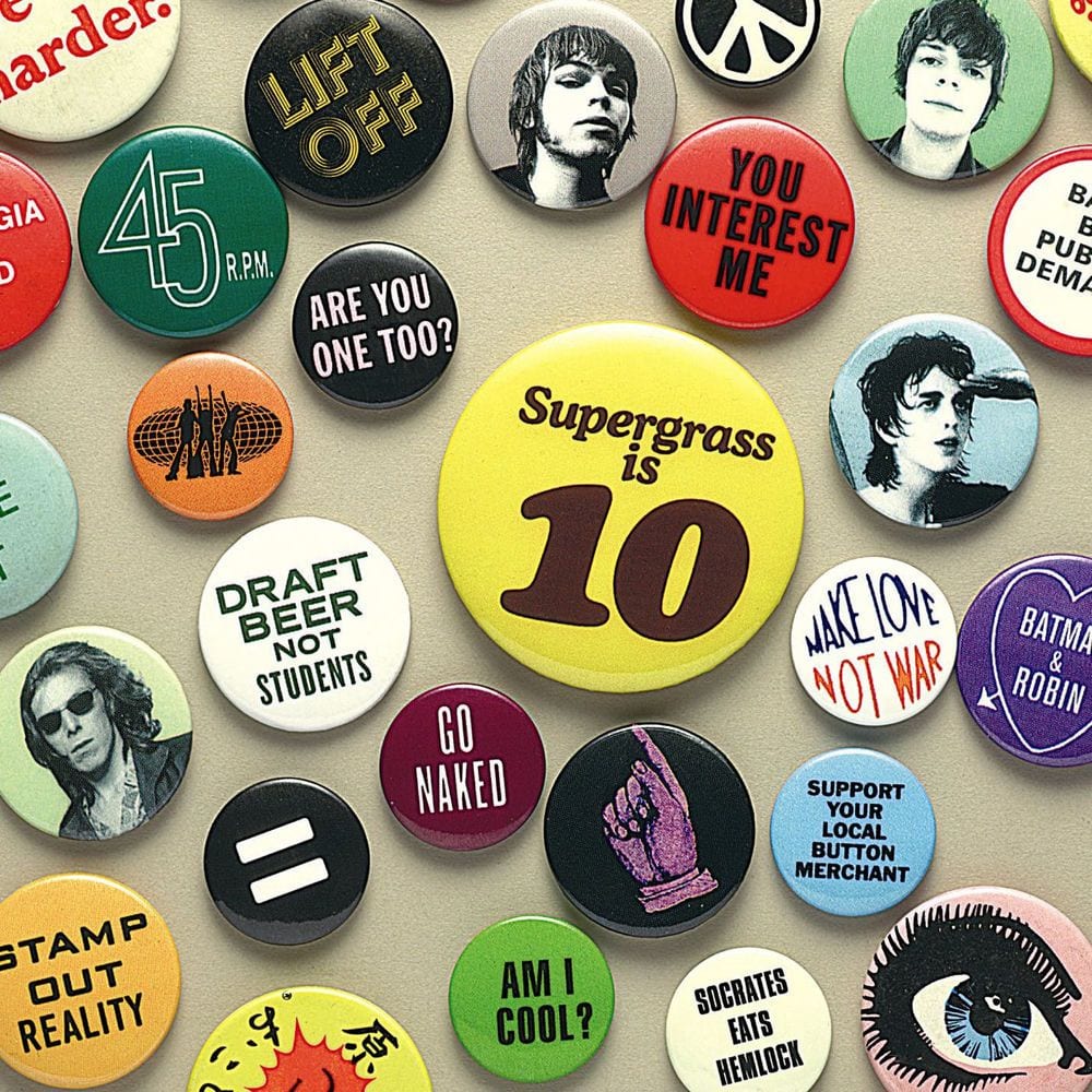 Supergrass Is 10: The Best of 94-04 cover
