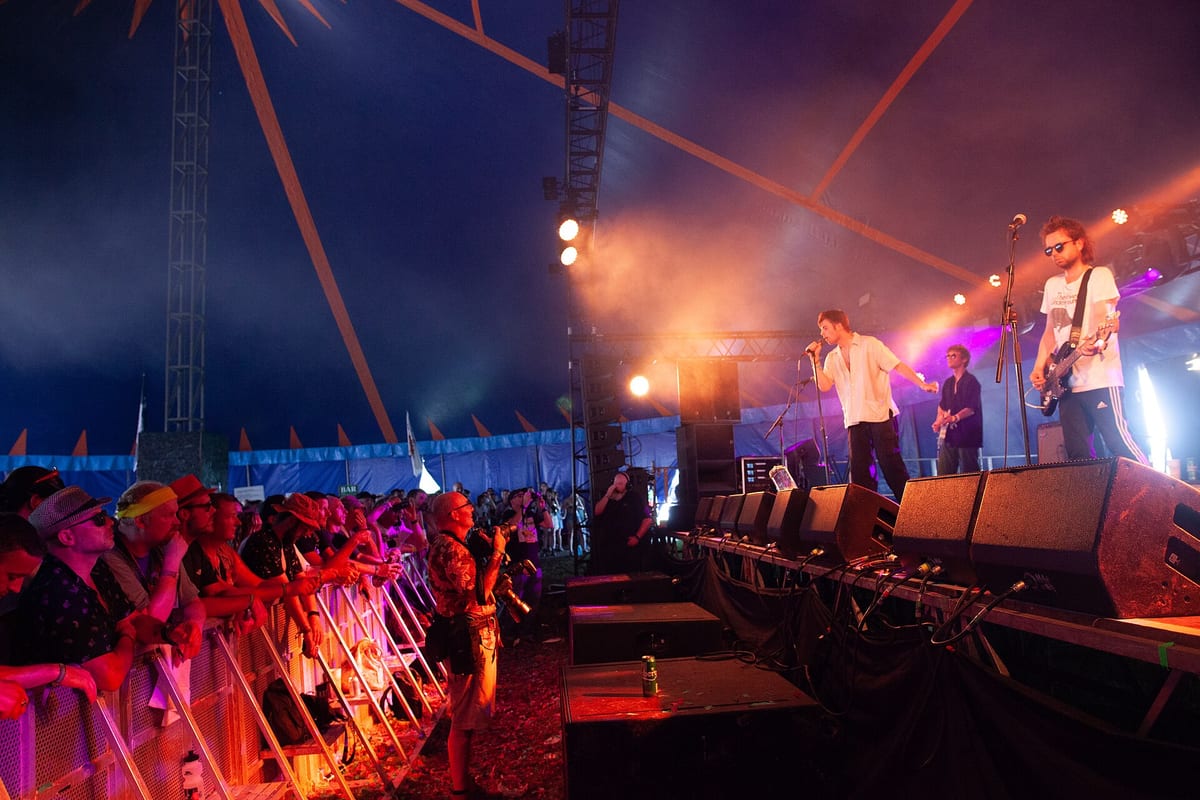 Fontaines D.C. at Glastonbury 2019