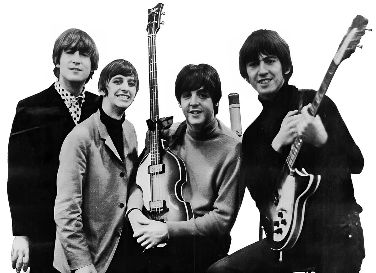 The Beatles in a 1965 publicity photo